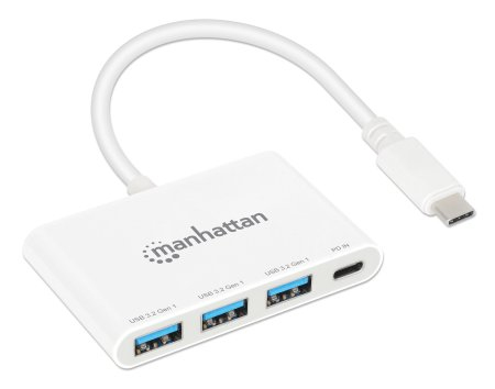 INTELLINET/MANHATTAN USB 3.0 Type-C Hub 3-Port with Power Delivery