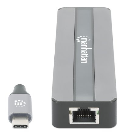 INTELLINET/MANHATTAN USB-C 7-in-1 Docking Station with Power Delivery