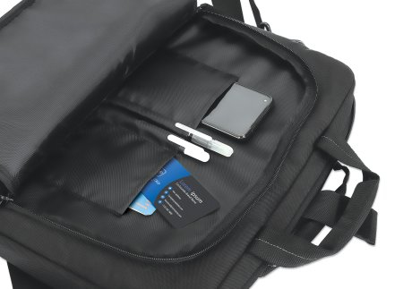 INTELLINET/MANHATTAN Helsinki Eco-friendly - 14.1in Notebook Bag - Black