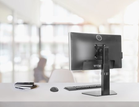 INTELLINET/MANHATTAN Monitor Mount - Desk - 1 Monitor - Tilt/Swivel/Rotatable