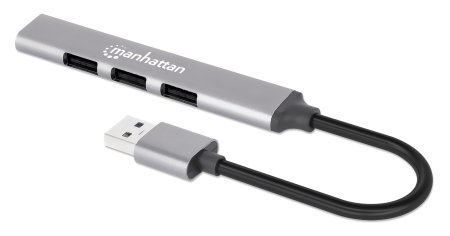 INTELLINET/MANHATTAN Combo USB Hub 4-Port USB 3.0 / 2.0 Combo Hub