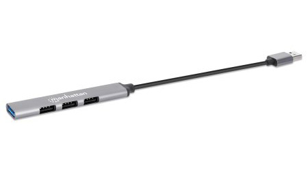INTELLINET/MANHATTAN Combo USB Hub 4-Port USB 3.0 / 2.0 Combo Hub