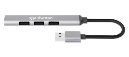INTELLINET/MANHATTAN Combo USB Hub 4-Port USB 3.0 / 2.0 Combo Hub