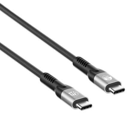 INTELLINET/MANHATTAN USB4 / Thunderbolt 4 Type-C 40 Gbps 8K Video and 240 W EPR Charging Cable / PD 3.1