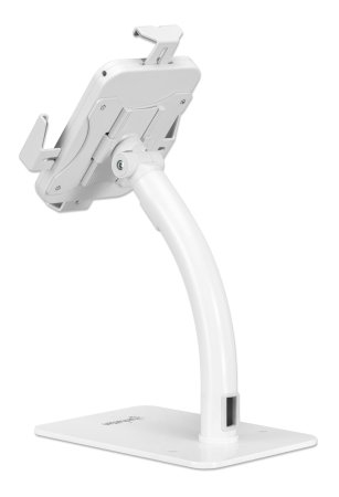 INTELLINET/MANHATTAN Tablet/iPad Stand - Desk - Anti-Theft - 7.9 to 11in - White