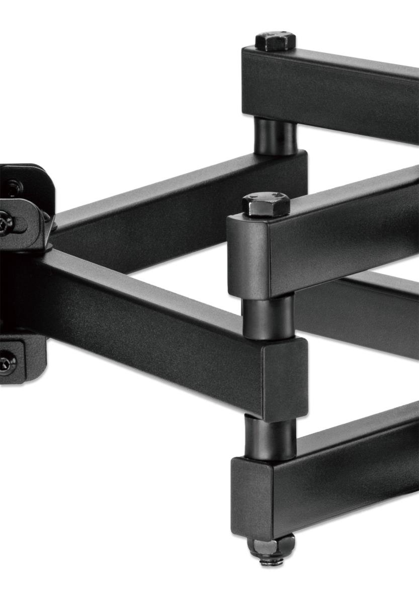 INTELLINET/MANHATTAN Monitor Mount - Wall - 1 Monitor - Full Motion - 37 to 80in