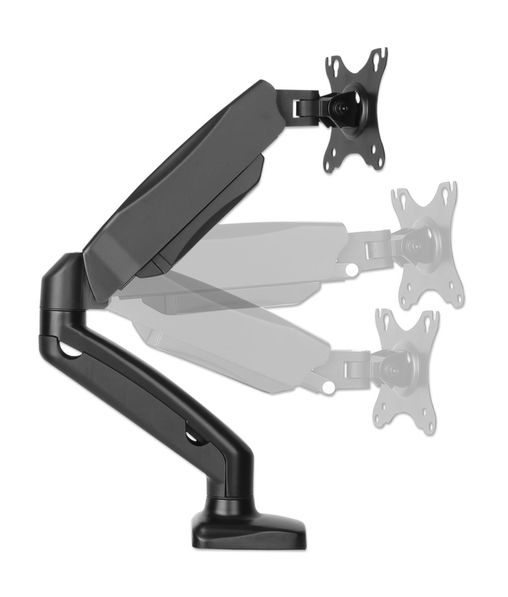 INTELLINET/MANHATTAN Monitor Mount - Desk - 1 Monitor - Full Motion - 17 to 32in