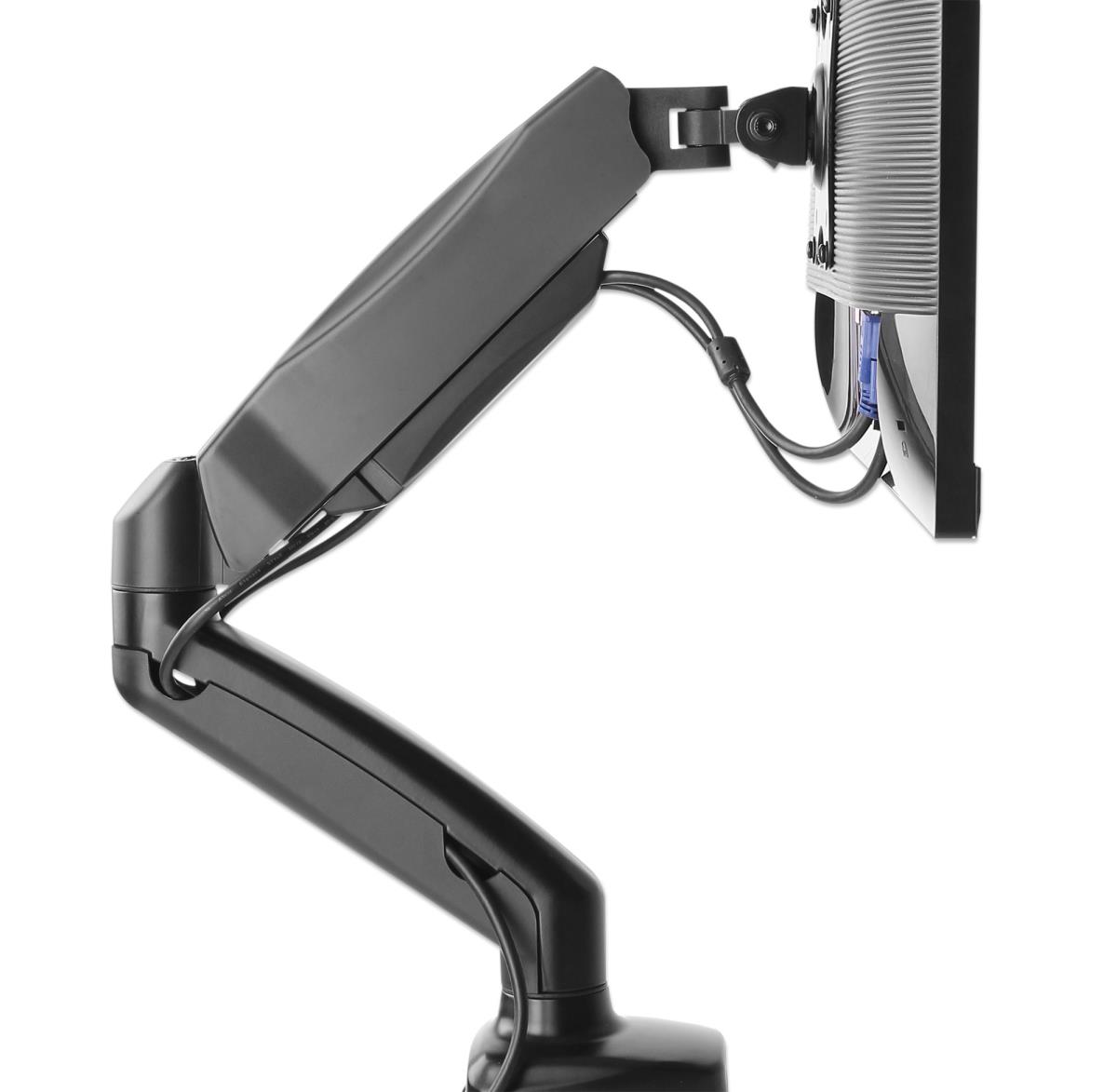 INTELLINET/MANHATTAN Monitor Mount - Desk - 1 Monitor - Full Motion - 17 to 32in