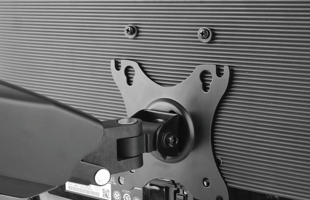 INTELLINET/MANHATTAN Monitor Mount - Desk - 2 Monitors - Full Motion - 17 to 32in
