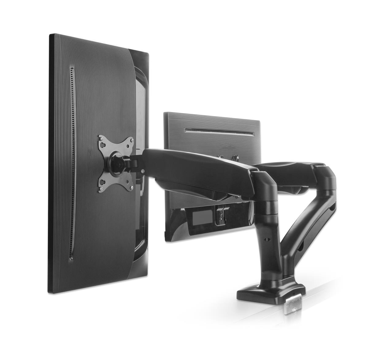 INTELLINET/MANHATTAN Monitor Mount - Desk - 2 Monitors - Full Motion - 17 to 32in