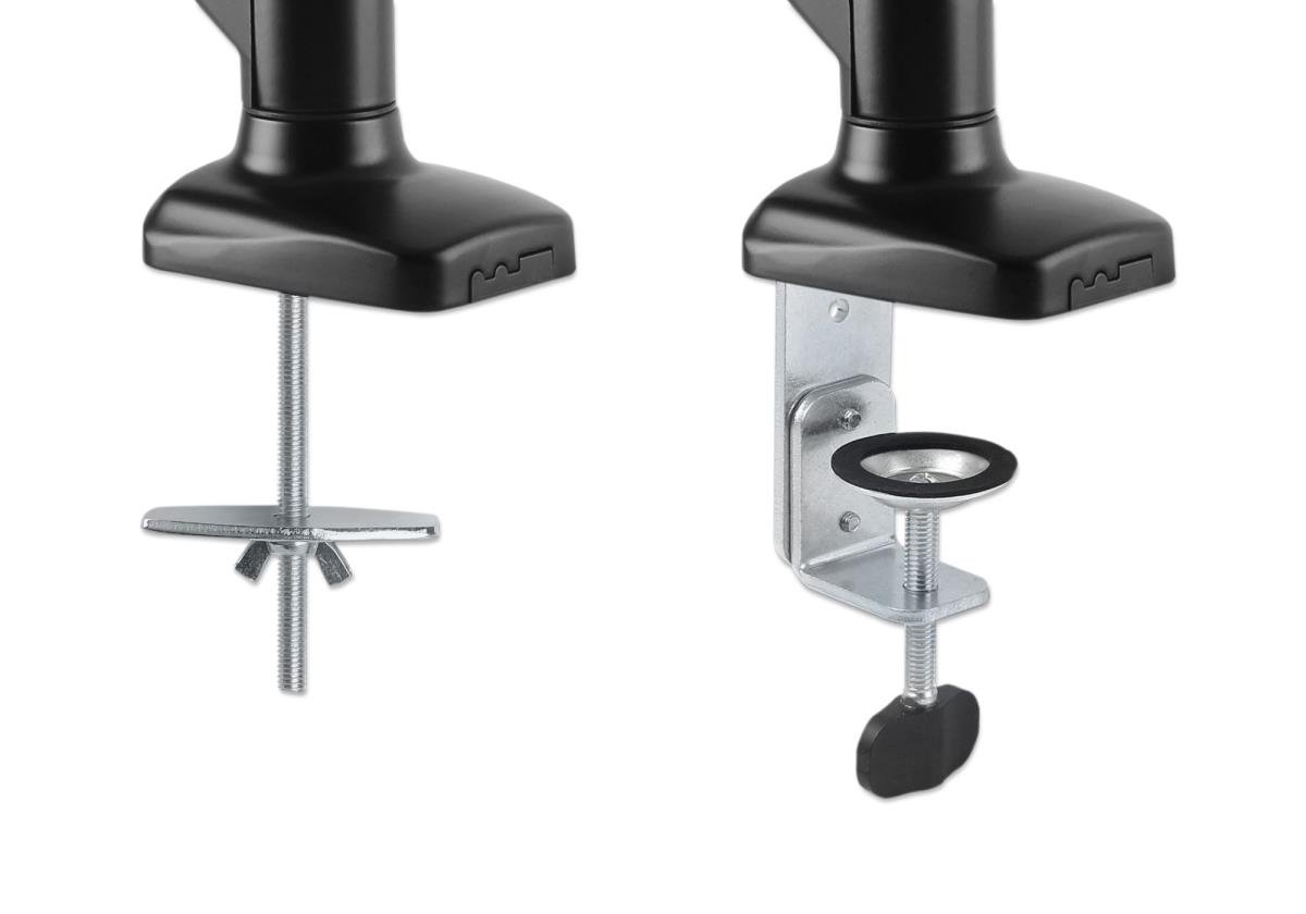 INTELLINET/MANHATTAN Monitor Mount - Desk - 2 Monitors - Full Motion - 17 to 32in