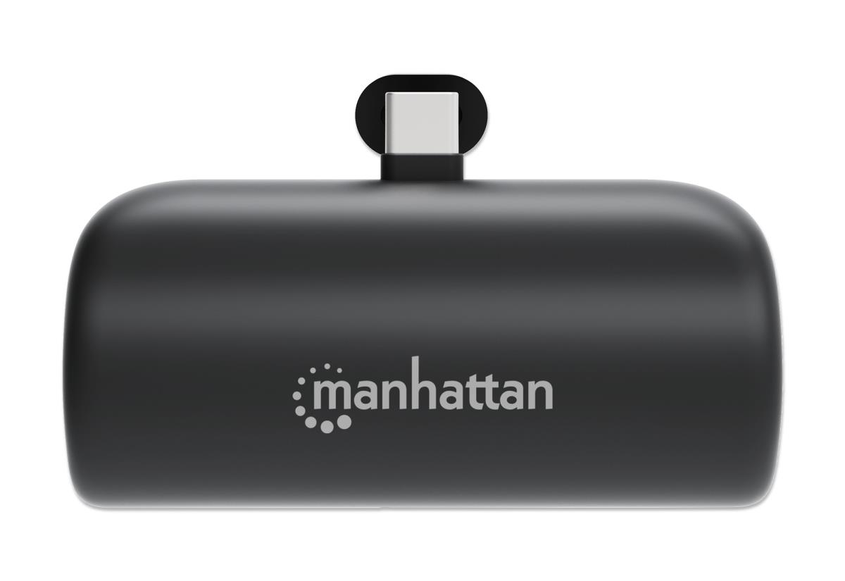 INTELLINET/MANHATTAN Power Bank 5000mAh with Integrated USB-C Plug - 10W