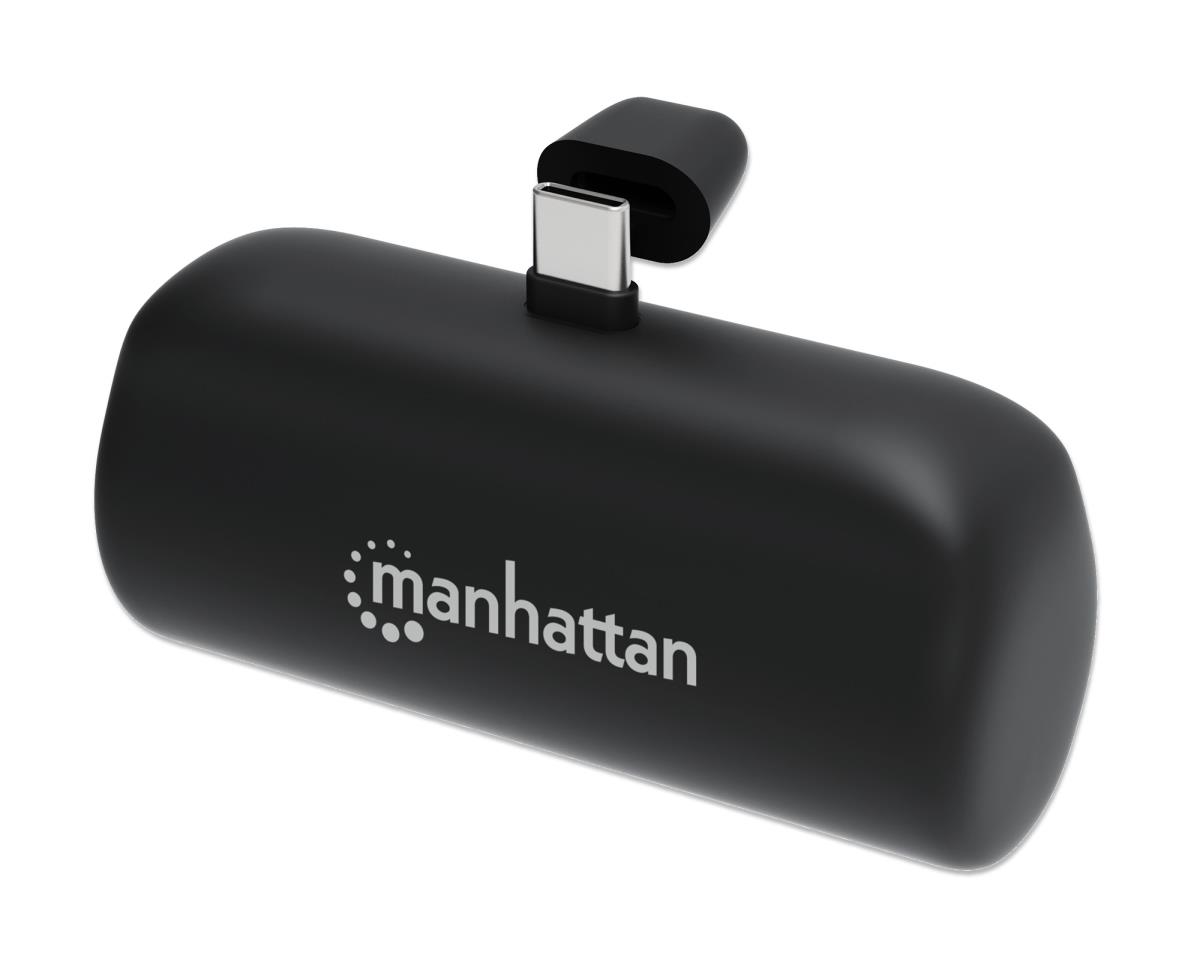 INTELLINET/MANHATTAN Power Bank 5000mAh with Integrated USB-C Plug - 20W