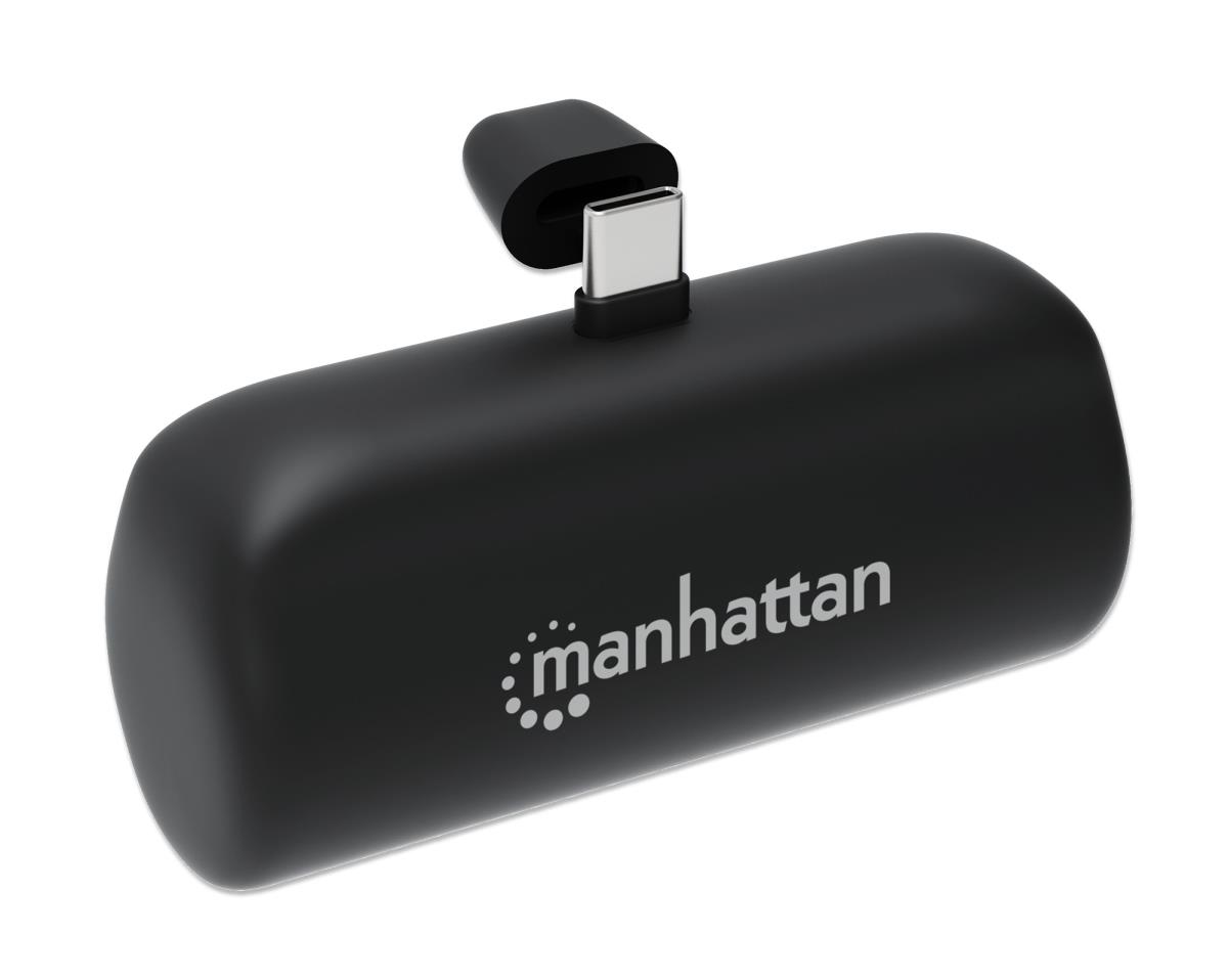 INTELLINET/MANHATTAN Power Bank 5000mAh with Integrated USB-C Plug - 20W