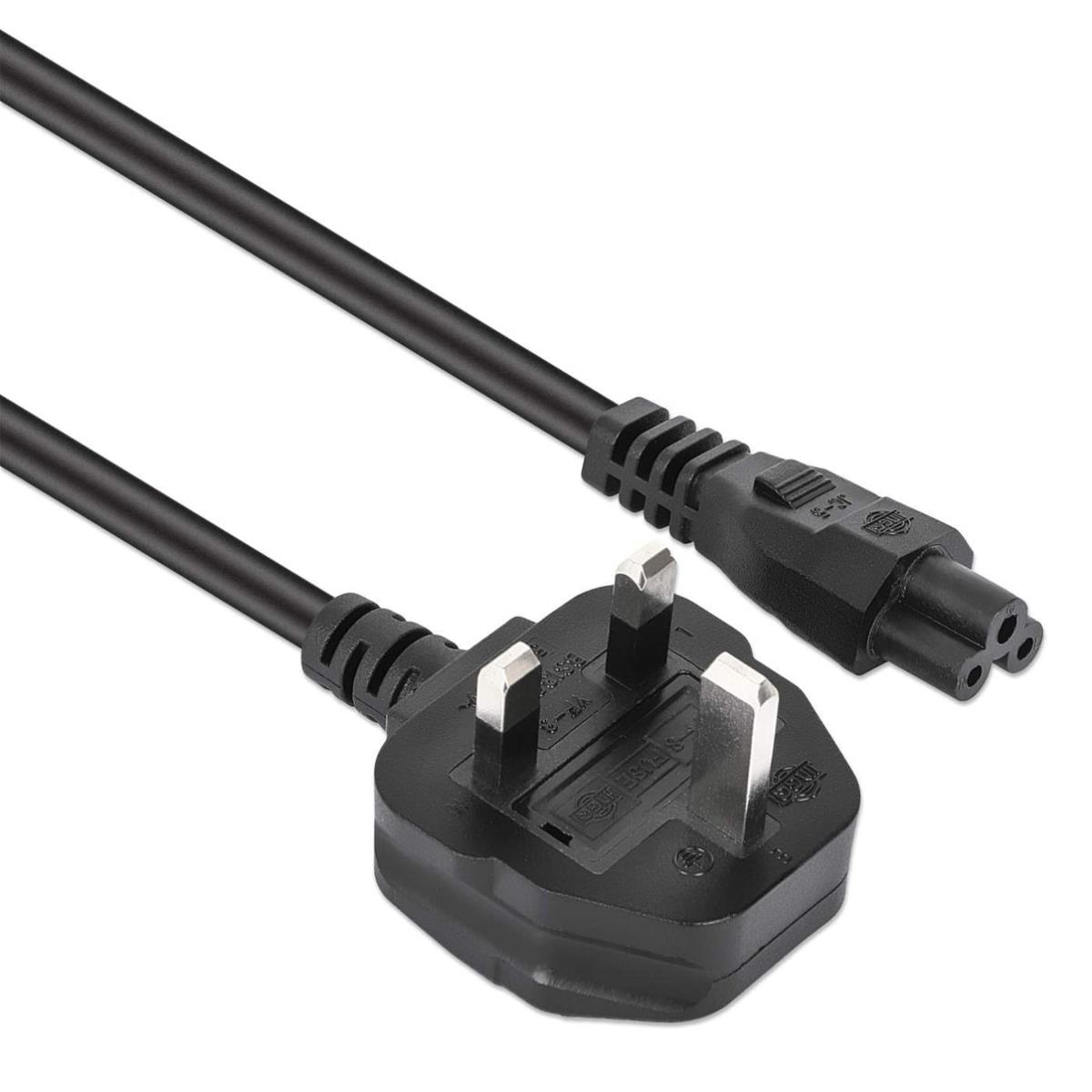 INTELLINET/MANHATTAN Power Cable BS1363 to C5 - UK