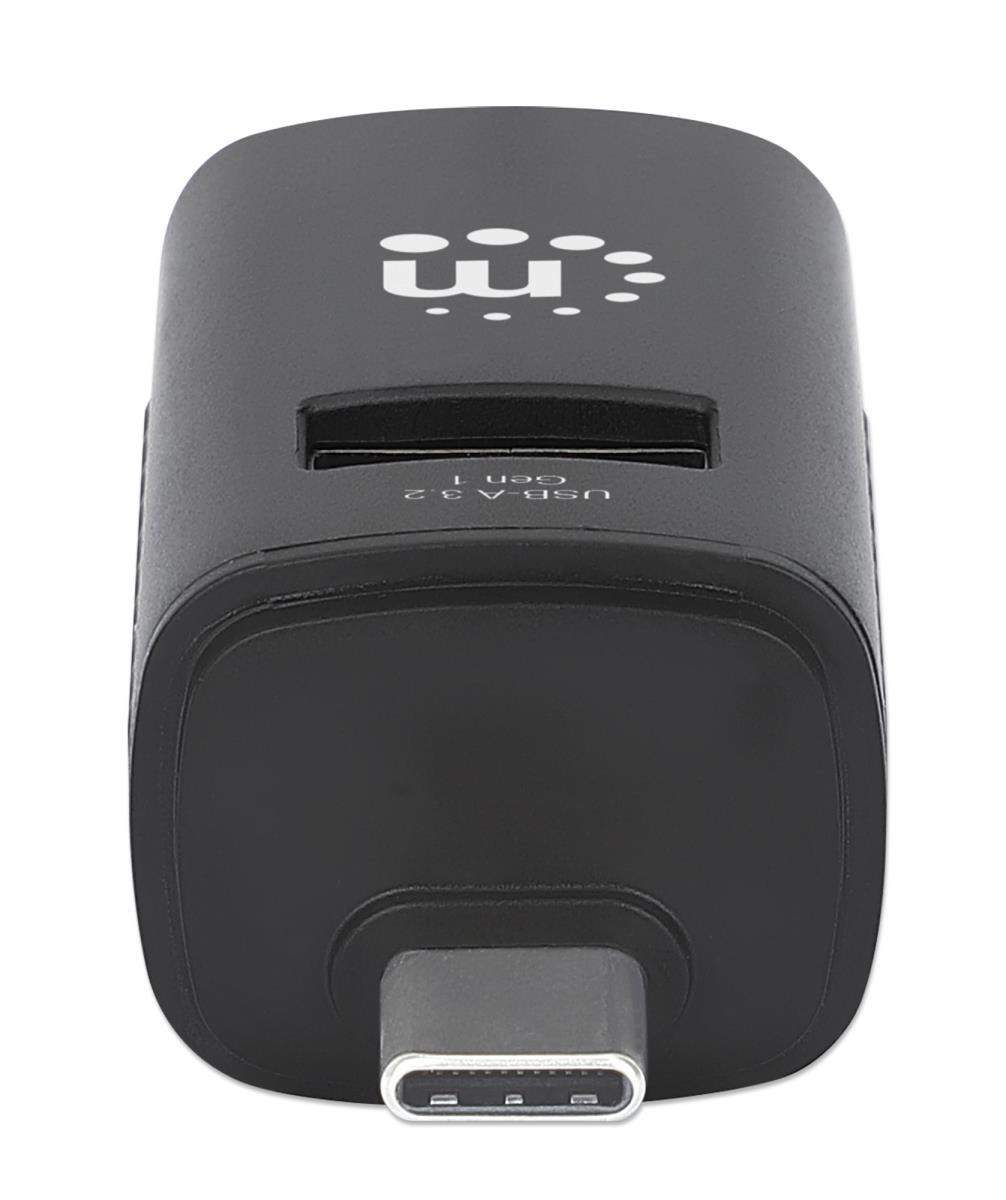 INTELLINET/MANHATTAN USB 3.0 / 2.0 / Type-C Combo Mini Hub - 3-Port