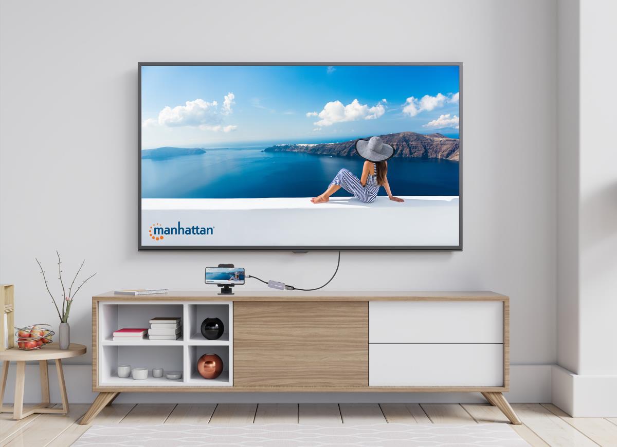 INTELLINET/MANHATTAN USB-C DOCK/HUB 3-Port HDMI/USB-A/USB-C With PD