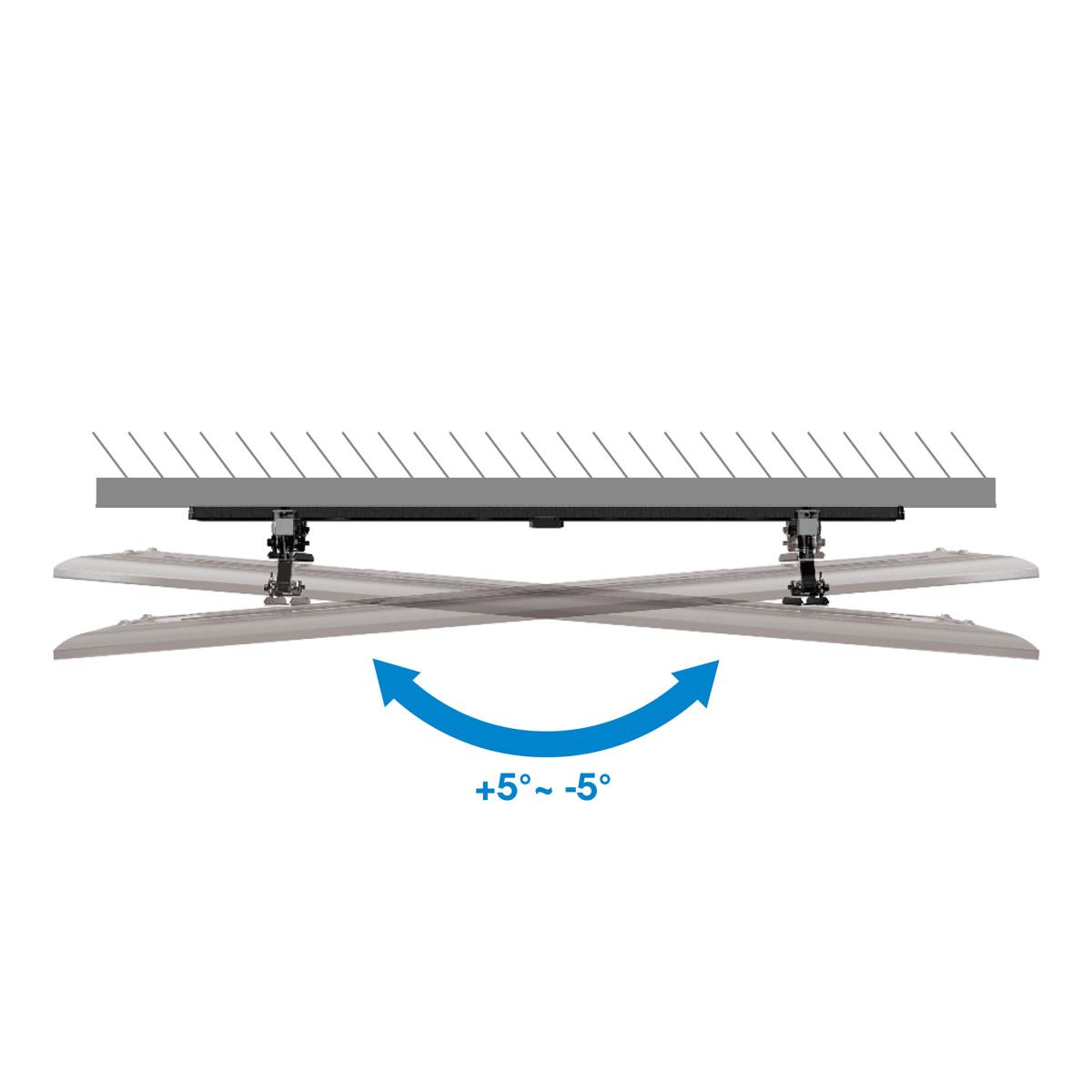 INTELLINET/MANHATTAN Monitor Mount - Wall - 1 Monitor - Tilt - 43 to 90in