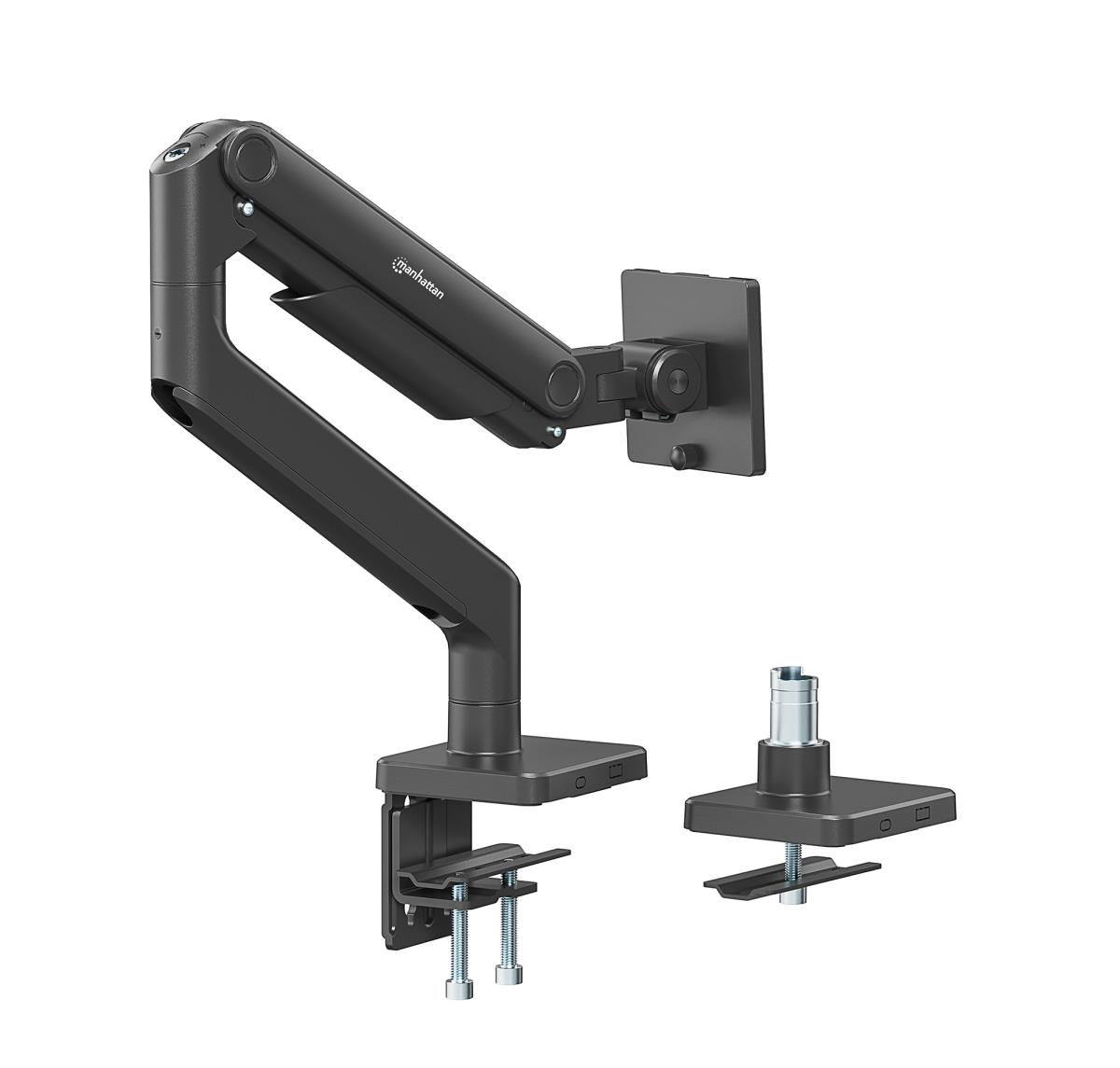 INTELLINET/MANHATTAN Monitor Mount - Desk - 1 Monitor - Full Motion - 17 to 49in