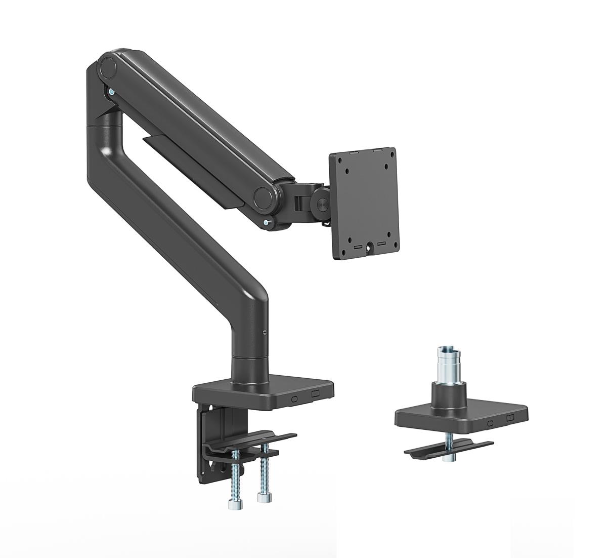 INTELLINET/MANHATTAN Monitor Mount - Desk - 1 Monitor - Full Motion - 17 to 49in