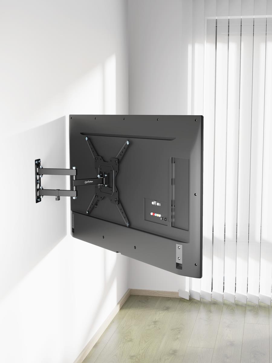 INTELLINET/MANHATTAN Monitor Mount - Wall - 1 Monitor - Full Motion - 23 to 55in