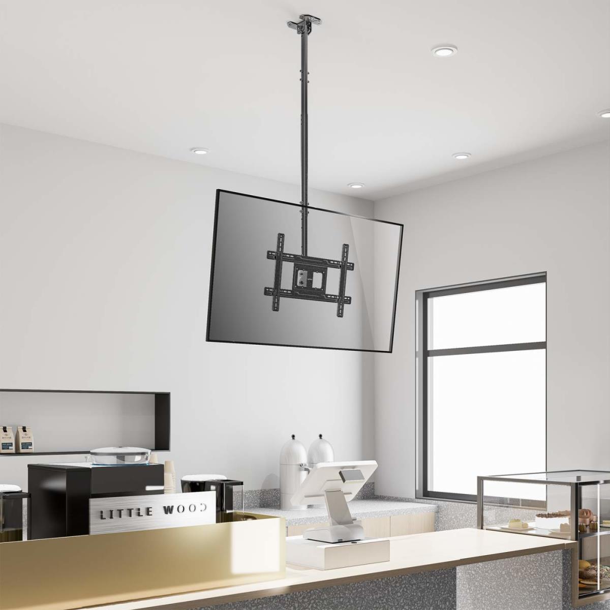 INTELLINET/MANHATTAN Monitor Mount - Ceiling - 1 Monitor - Full Motion - 32 to 80in
