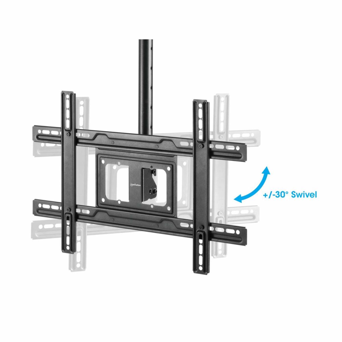 INTELLINET/MANHATTAN Monitor Mount - Ceiling - 1 Monitor - Full Motion - 32 to 80in
