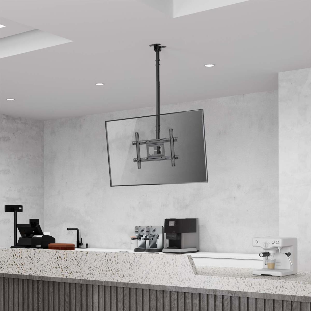 INTELLINET/MANHATTAN Monitor Mount - Ceiling - 1 Monitor - Full Motion - 32 to 80in