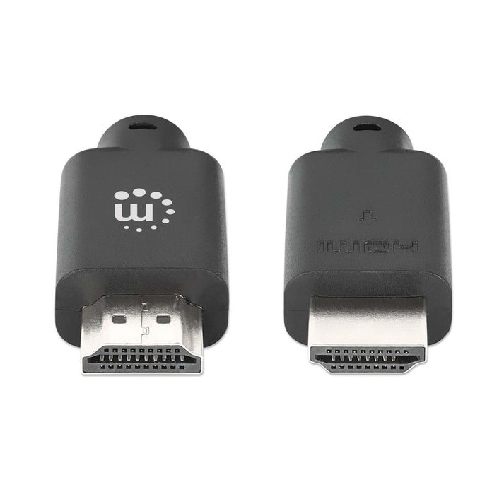 INTELLINET/MANHATTAN HDMI Cable - 4K/60HZ - With Ethernet - Male/Male - 1m - Black