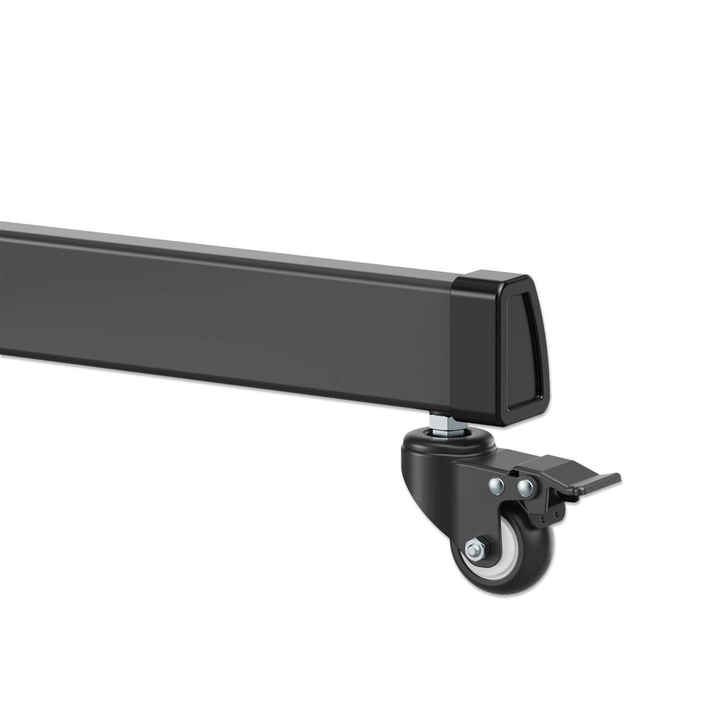 INTELLINET/MANHATTAN TV Cart - 1 TV - Tilt/Height-Adjustable - 60 to 120in - Black