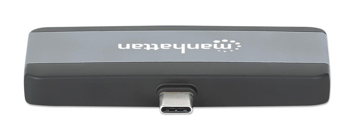 INTELLINET/MANHATTAN USB-C PD to HDMI 4-in-1 Laptop and Tablet Travel Docking Station