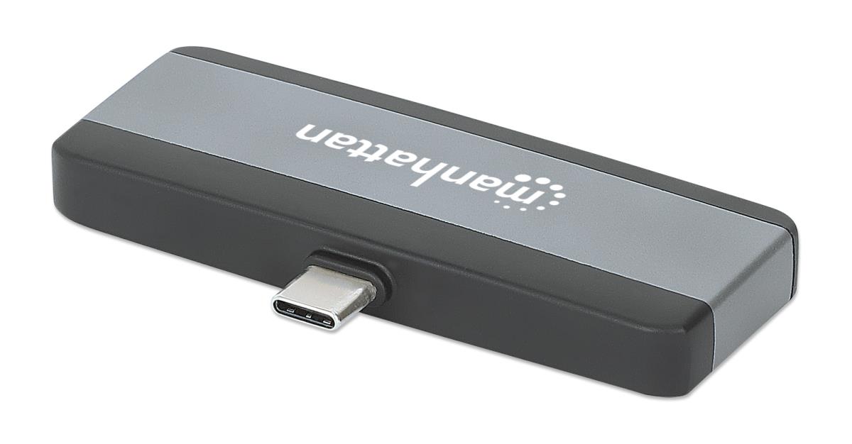 INTELLINET/MANHATTAN USB-C PD to HDMI 4-in-1 Laptop and Tablet Travel Docking Station
