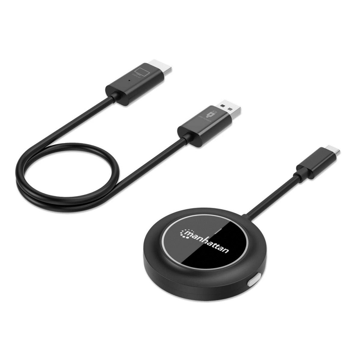 INTELLINET/MANHATTAN Wireless HDMI Display Presentation Kit 1080p With USB-C Transmitter