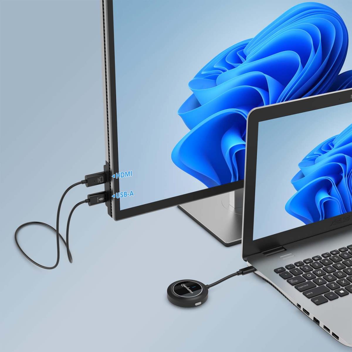 INTELLINET/MANHATTAN Wireless HDMI Display Presentation Kit 1080p With USB-C Transmitter