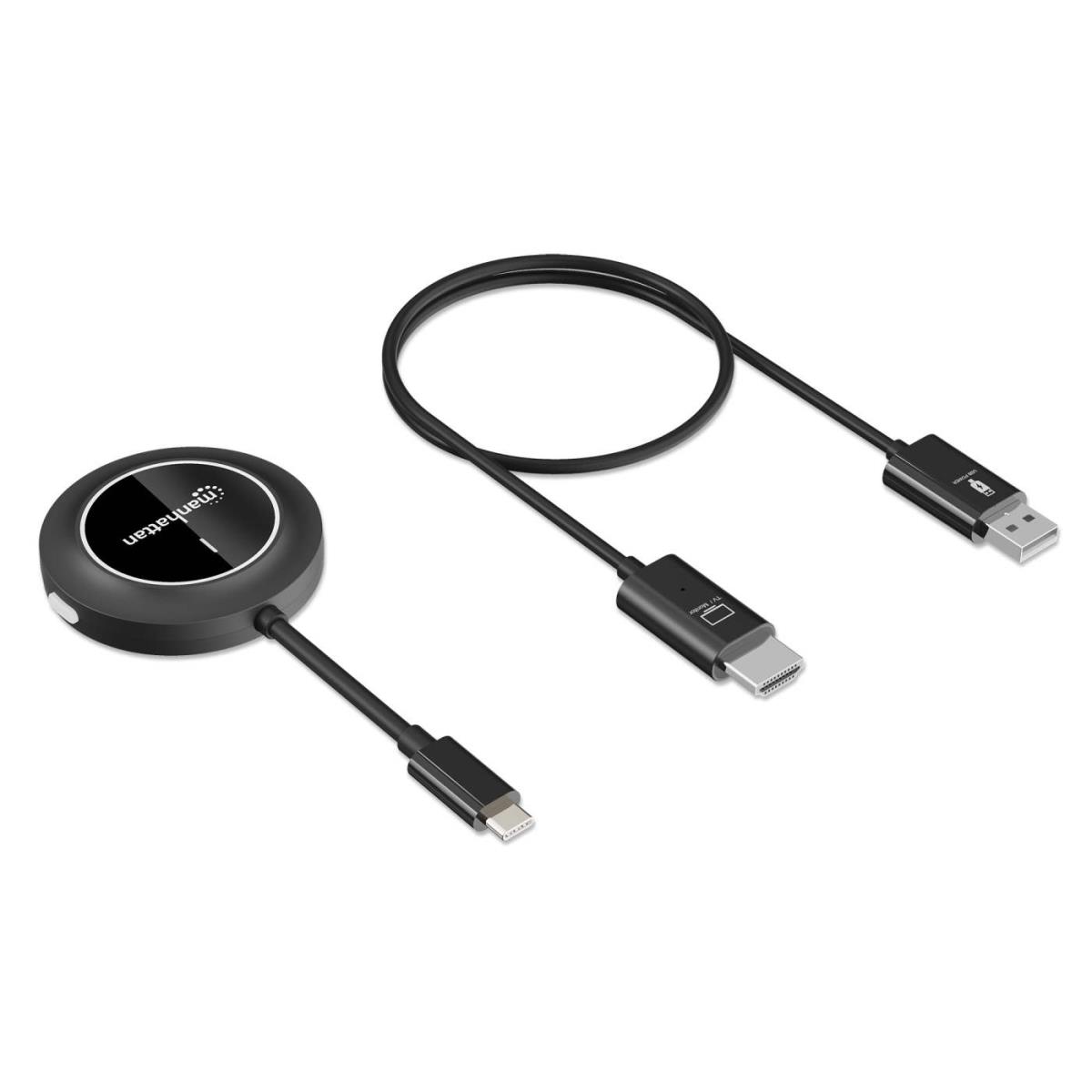 INTELLINET/MANHATTAN Wireless HDMI Display Presentation Kit 1080p With USB-C Transmitter