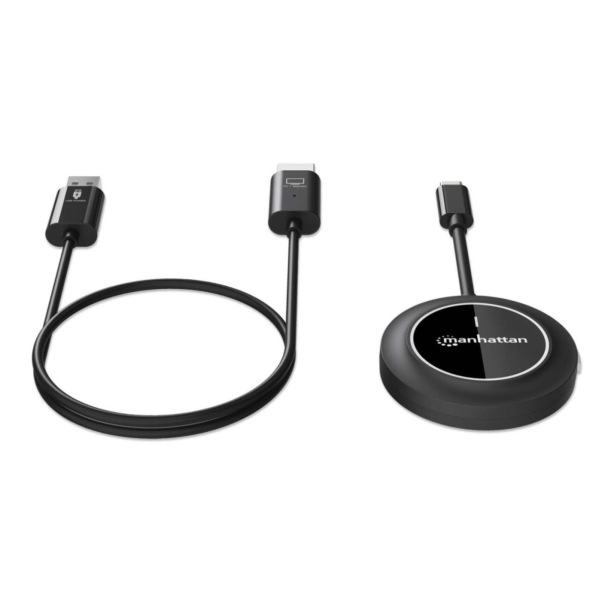 INTELLINET/MANHATTAN Wireless HDMI Display Presentation Kit 1080p With USB-C Transmitter