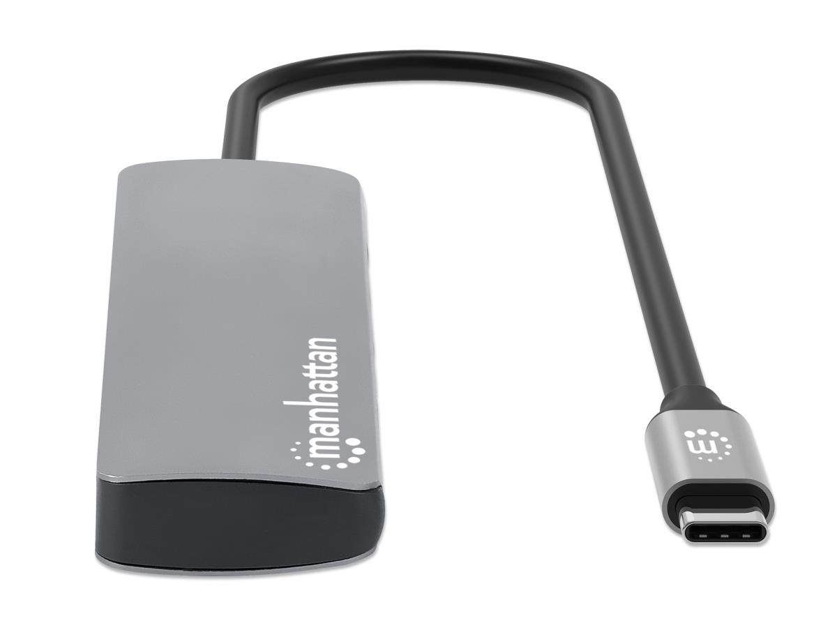 INTELLINET/MANHATTAN USB-C PD 9-in-1 HDMI 4K Docking Station / Multiport Hub