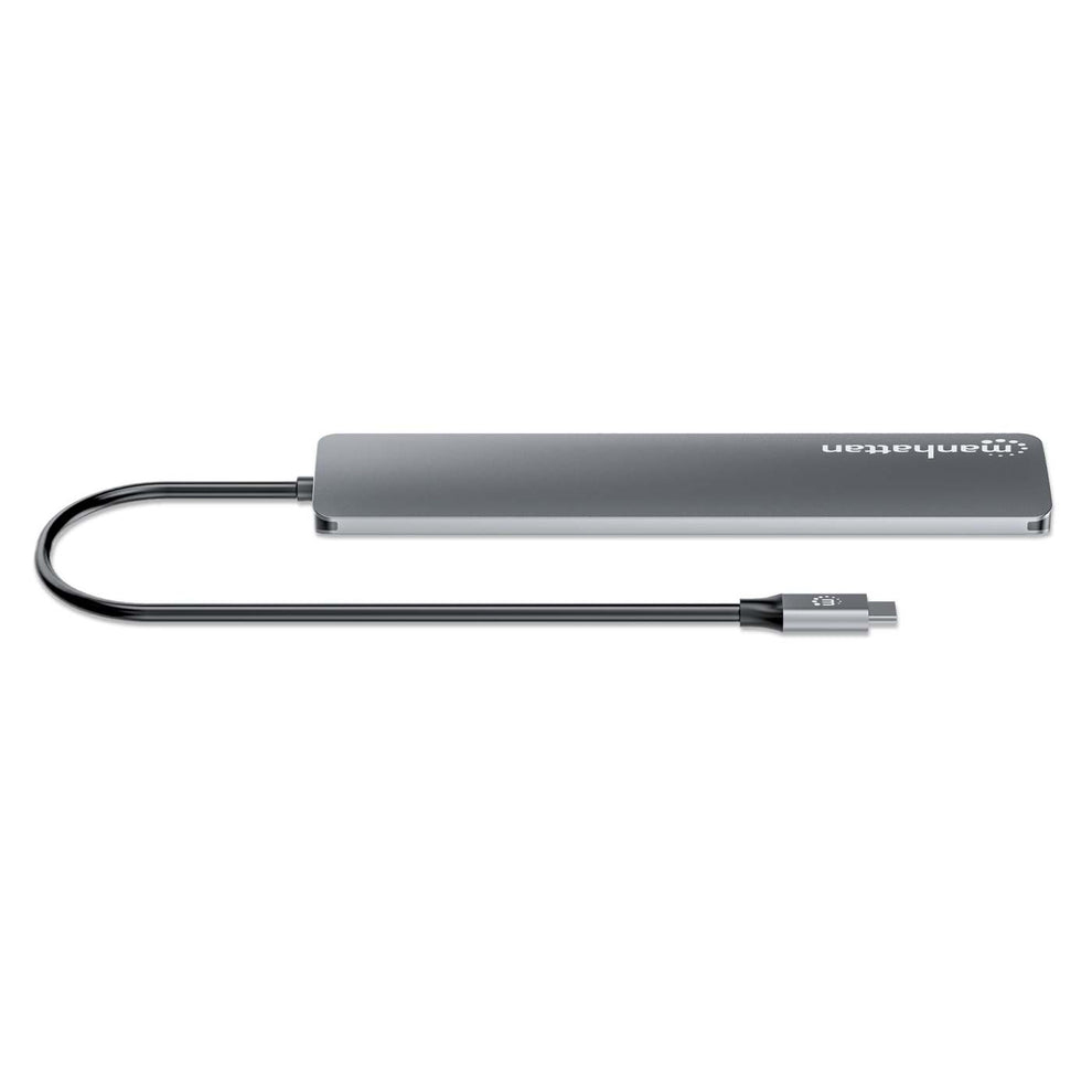 INTELLINET/MANHATTAN 10G/5G USB-C / USB-A Hub 4+3 7-Port with Power Delivery