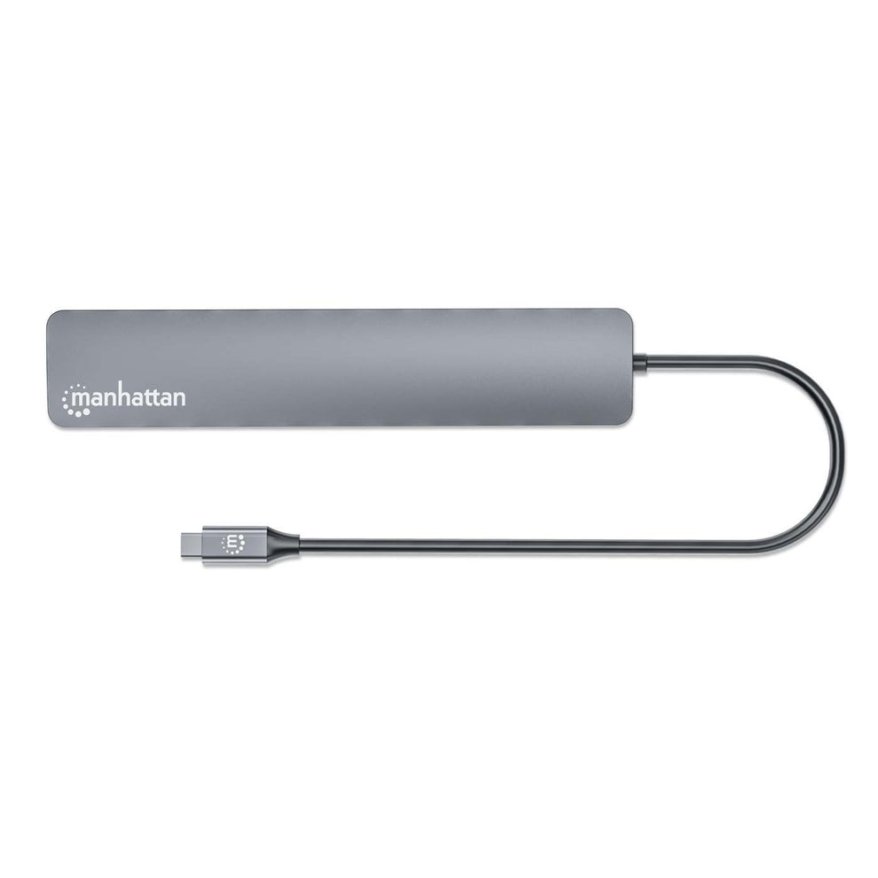 INTELLINET/MANHATTAN 10G/5G USB-C / USB-A Hub 4+3 7-Port with Power Delivery