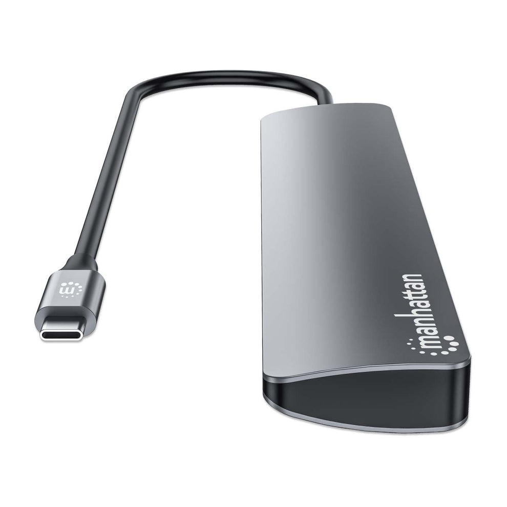 INTELLINET/MANHATTAN 10G/5G USB-C / USB-A Hub 4+3 7-Port with Power Delivery