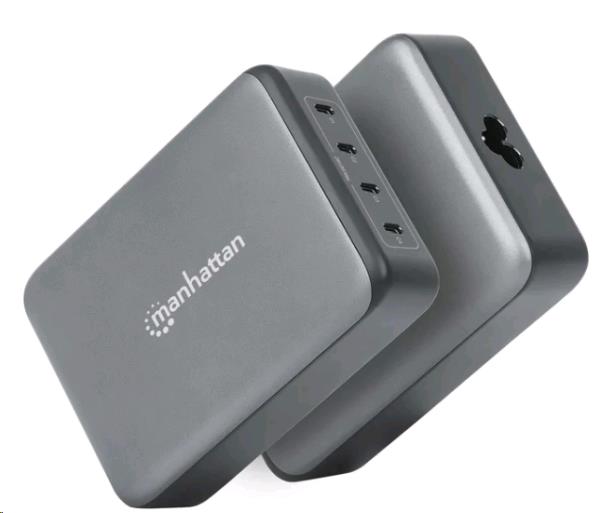 INTELLINET/MANHATTAN GaN USB Power Delivery Charging Station 4-Port - 240 W / PD 3.1