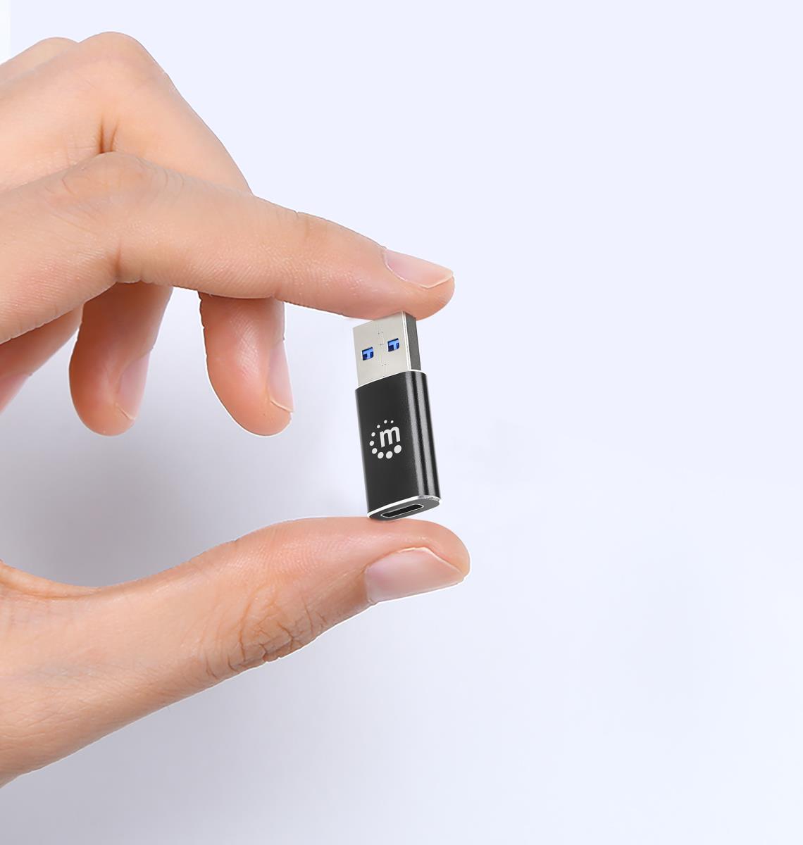 INTELLINET/MANHATTAN USB-A to USB-C Adapter