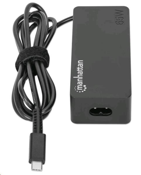INTELLINET/MANHATTAN USB-C Power Delivery Laptop Charger - 65 W