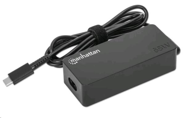 INTELLINET/MANHATTAN USB-C Power Delivery Laptop Charger - 65 W
