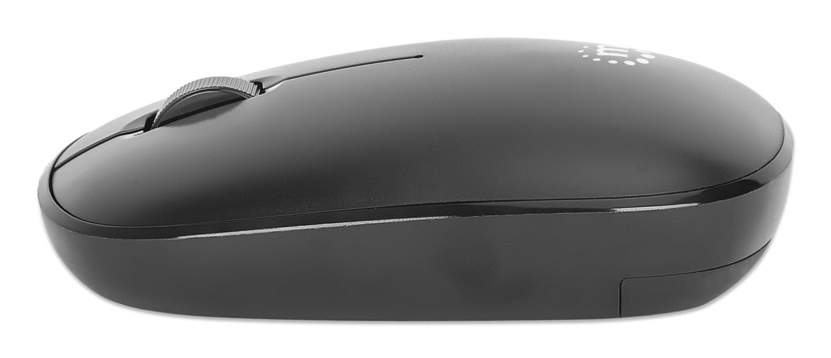 INTELLINET/MANHATTAN Wireless Mouse - MW3050 - Optical - USB - Black