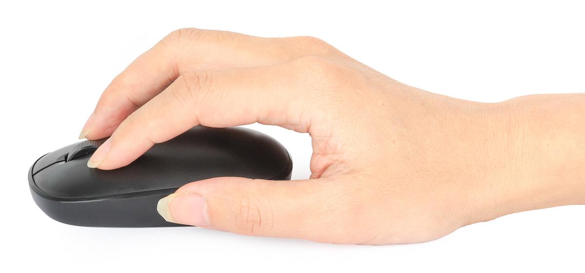 INTELLINET/MANHATTAN Wireless Mouse - MW3050 - Optical - USB - Black