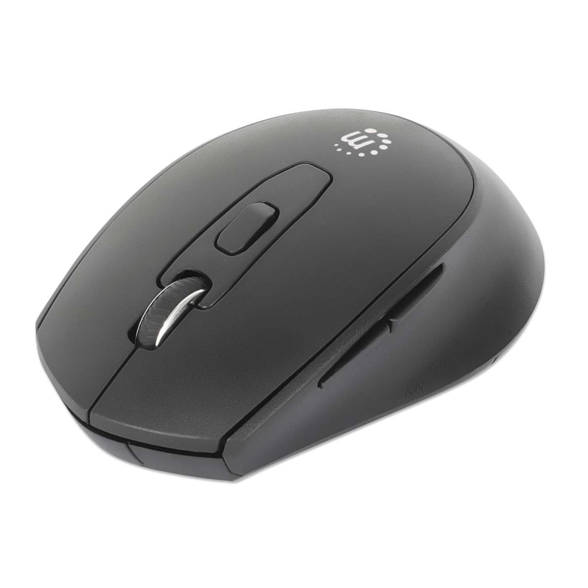INTELLINET/MANHATTAN Wireless Mouse - MW6200 - Optical - USB - Black