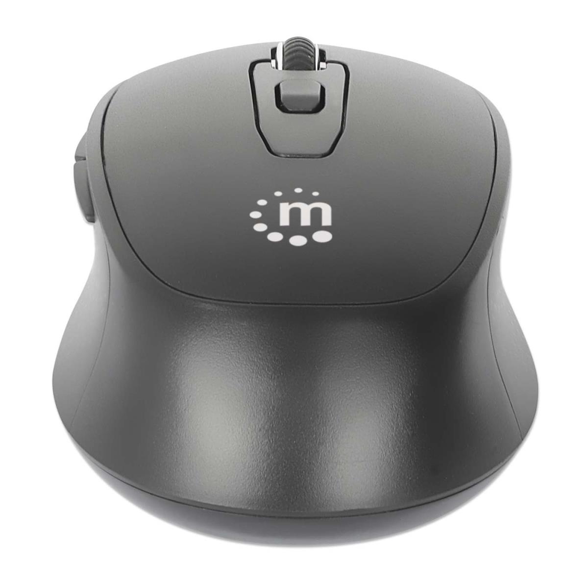 INTELLINET/MANHATTAN Wireless Mouse - MW6200 - Optical - USB - Black