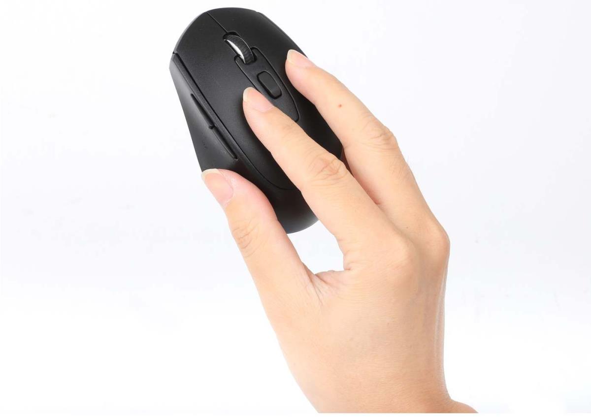 INTELLINET/MANHATTAN Wireless Mouse - MW6200 - Optical - USB - Black