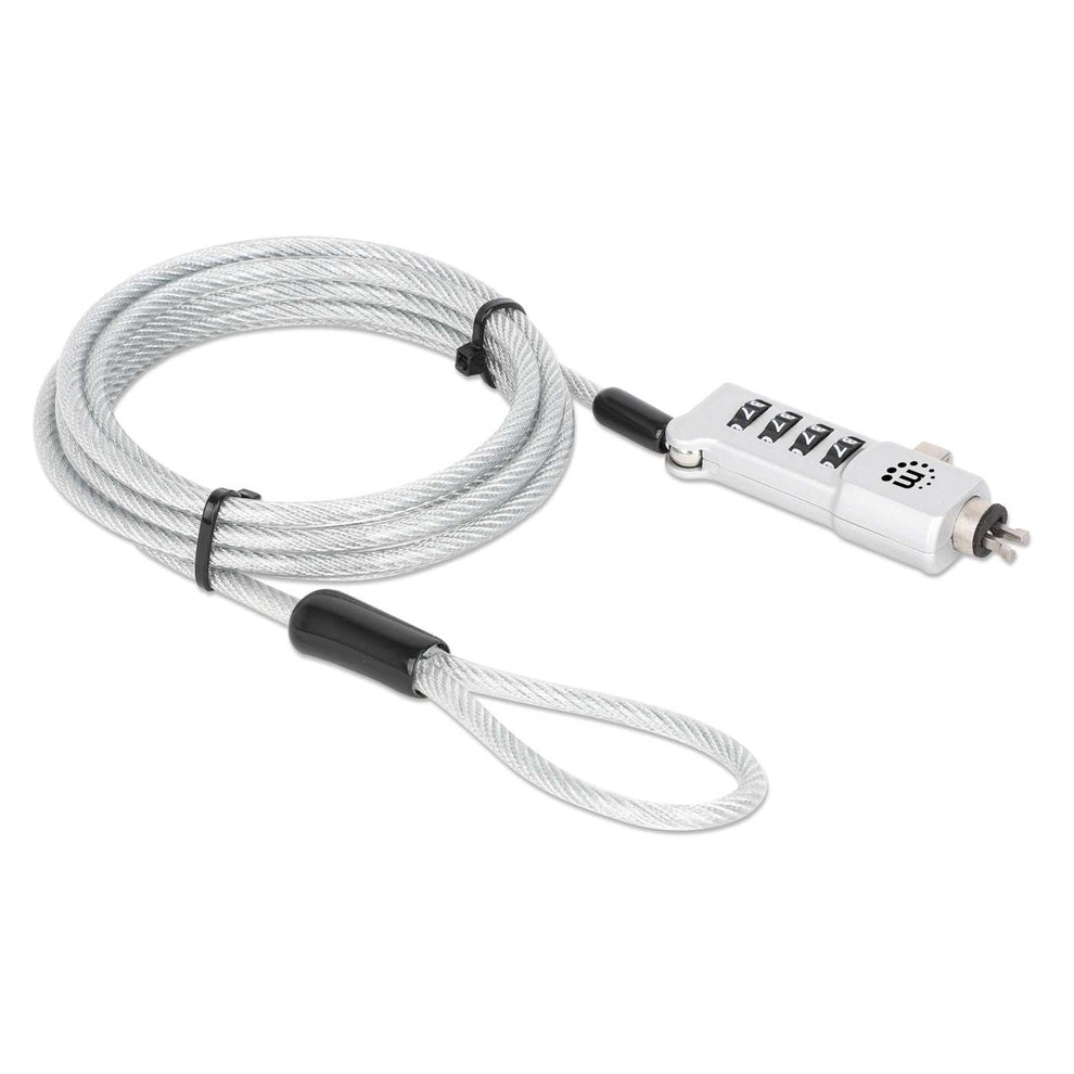 INTELLINET/MANHATTAN Universal Laptop Combination Lock For Noble Wedge Nano and K-Slot